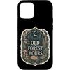 Jimbeels Custodia per iPhone 12/12 Pro Old Forest Hours bosco felci funghi