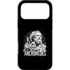 Ancient Greek Math Archimedes Geometry Custodia per iPhone 17 Pro Max Geometria matematica greca antica di Archimede