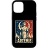 Moon female Goddess Huntress Artemis Myt Custodia per iPhone 12/12 Pro Artemide Luna femmina Dea Cacciatrice Foresta Frecce