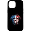 Paint Dripping Patriotic 4th of July US Custodia per iPhone 15 Edgar Allan Poe Horror Fiction Bandiera americana USA Drip