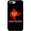 Montenegro Flag Heritage Apparel & Gifts Custodia per iPhone 7 Plus/8 Plus Bandiera Montenegrina Patriottica Uomini Donne Bambini Montenegro
