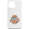 Vintage Dad Badge Co Custodia per iPhone 13 Pro Max Distintivo vintage Dad Est 2026 First Time Dad
