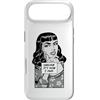 Grandio Design Funny Pop Art Gifts Custodia per iPhone Air Sarcasmo It's How I Hug Sarcastico Vintage Retro Pop Art Girl