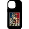 Medusa Greek Mythology Feminist Icon Pow Custodia per iPhone 14 Pro Max Medusa Mitologia Medusa Icona Femminista Poster