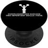 Cheer Captain And Cheerleader Gifts For Cheerleader e sarcasmo Cheer Cheerleading divertente PopSockets PopGrip Adesivo
