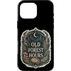 Jimbeels Custodia per iPhone 16 Pro Max Old Forest Hours bosco felci funghi