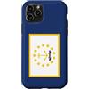 Flags and Symbols Custodia per iPhone 11 Pro Bandiera del Rhode Island