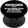 Cheer Captain And Cheerleader Gifts For Cheerleader Definizione Orgoglioso Divertente Cheerleading PopSockets PopGrip Adesivo