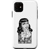 Grandio Design Funny Pop Art Gifts Custodia per iPhone 11 Sarcasmo It's How I Hug Sarcastico Vintage Retro Pop Art Girl