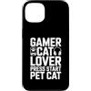 Cat Gaming Controller Lover Custodia per iPhone 13 Gamer Cat Lover Premi Start Pet Cat