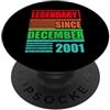 Lustige Geburtstagssprüche zum 25. B-Day 25° compleanno leggendario dal dicembre 2001 frase compleanno PopSockets PopGrip Adesivo