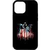 Paint Dripping Patriotic 4th of July US Custodia per iPhone 12 Pro Max BATTERIA Musicista Band Bandiera Americana USA Drip Graffiti Amante