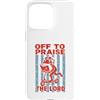 Frog Faith Revival Custodia per iPhone 15 Pro Max Fuori per lodare Dio il Signore - Divertente umorismo Christian Frog
