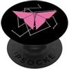 Origami fold folding technique art cool Origami Farfalla come fresco Forma PopSockets PopGrip Adesivo