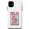 Frog Faith Revival Custodia per iPhone 11 Fuori per lodare Dio il Signore - Divertente umorismo Christian Frog