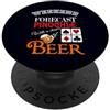 Pinochle And Beer Tee Funny Card Player Previsioni del fine settimana Birra & Pinochle Poker Cool Gioco d'azzardo Hobby PopSockets PopGrip Adesivo