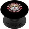 Shih Tzu Puppy Lover PS Il mio cane è il mio San Valentino Shih Tzu. Amante delle zampe PopSockets PopGrip Adesivo