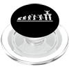 Cheer Captain And Cheerleader Gifts For Cheerleader Evolution Donne Divertente Cheerleading PopSockets PopGrip per MagSafe