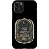 Jimbeels Custodia per iPhone 11 Pro Old Forest Hours bosco felci funghi