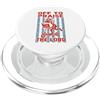Frog Faith Revival Fuori per lodare Dio il Signore - Divertente umorismo Christian Frog PopSockets PopGrip per MagSafe