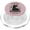 Vintage Elder Emo Club Its Not a Phase D Gatto Mamma Goth Gatto Emo Cat Alternativa Gatto Nero Umorismo PopSockets PopGrip per MagSafe