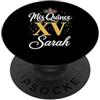 Mis Quince Sarah Tees Mis Quince Sarah 15 Quinceanera Messicano Compleanno XV Festa PopSockets PopGrip Adesivo