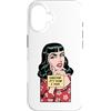 Grandio Design Funny Pop Art Gifts Custodia per iPhone 16 Sarcasmo It's How I Hug Sarcastico Vintage Retro Pop Art Girl