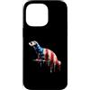 Paint Dripping Patriotic 4th of July US Custodia per iPhone 14 Pro Max Furetto Bandiera Americana USA Drip Graffiti Amante Patriottismo