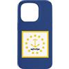 Flags and Symbols Custodia per iPhone 15 Pro Bandiera dello stato del Rhode Island