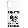 Cool Toy Poodle Dogs Cool Toy Poodle Des Custodia per iPhone 16 Plus Barboncino giocattolo divertente barboncino
