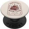 Bookworm Reading Fantasy Romance Book Romantasy Book Club Romance Reader Libri fantasy PopSockets PopGrip Adesivo