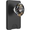 Wholesome Sketch Co Zeus Fulmine Dio greco Mitologia Tempesta Potenza Ritratto Arte PopSockets PopWallet per MagSafe