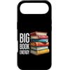 Big Book Energy Brand Merch Custodia per iPhone Air Lettura divertente di energia del libro grande per insegnanti donne lettori