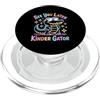 Kinder Gator Fun Designs Scuola materna Laurea Gator Scuola dell'ultimo giorno PopSockets PopGrip per MagSafe