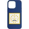 Flags and Symbols Custodia per iPhone 15 Pro Max Bandiera dello stato del Rhode Island