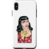 Grandio Design Funny Pop Art Gifts Custodia per iPhone XS Max Sarcasmo It's How I Hug Sarcastico Vintage Retro Pop Art Girl