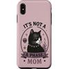 Vintage Elder Emo Club Its Not a Phase D Custodia per iPhone XS Max Gatto Mamma Goth Gatto Emo Cat Alternativa Gatto Nero Umorismo