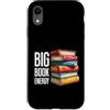 Big Book Energy Brand Merch Custodia per iPhone XR Lettura divertente di energia del libro grande per insegnanti donne lettori