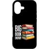Big Book Energy Brand Merch Custodia per iPhone 17 Lettura divertente di energia del libro grande per insegnanti donne lettori