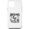 Greek Mythology Artemis Moon female Godd Custodia per iPhone 12 mini Artemide Lunar Huntress Mitologia Greca Estetica