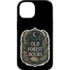Jimbeels Custodia per iPhone 14 Old Forest Hours bosco felci funghi