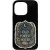 Jimbeels Custodia per iPhone 13 Pro Old Forest Hours bosco felci funghi