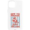 Frog Faith Revival Custodia per iPhone 15 Fuori per lodare Dio il Signore - Divertente umorismo Christian Frog
