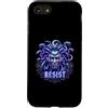 Cyberpunk Medusa Future Rebel Hacker Tec Custodia per iPhone SE (2020) / 7/8 Resisti al futuro ribelle di Cyberpunk Medusa AI Hacker