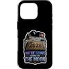 PeeKay Apparel - MoonReturn Custodia per iPhone 16 Pro Stiamo tornando a casa sulla luna 2028