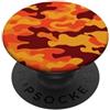 Camouflage Hunting Idea Design mimetico arancione cacciatore PopSockets PopGrip Adesivo