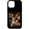 Yorkie Pub Paws Custodia per iPhone 12 mini Divertente Yorkie Dog Bere Birra al Pub