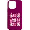 Pink Girly Soccer Club Custodia per iPhone 15 Pro Max Simpatico pallone da calcio rosa con fiocco Coquette Girl Sports Design