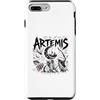 Greek Mythology Artemis Moon female Godd Custodia per iPhone 7 Plus/8 Plus Artemide Lunar Huntress Mitologia Greca Estetica