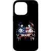 Paint Dripping Patriotic 4th of July US Custodia per iPhone 14 Pro Max Flying Spaghetti Monster FSM Pastafari Bandiera Americana Drip
